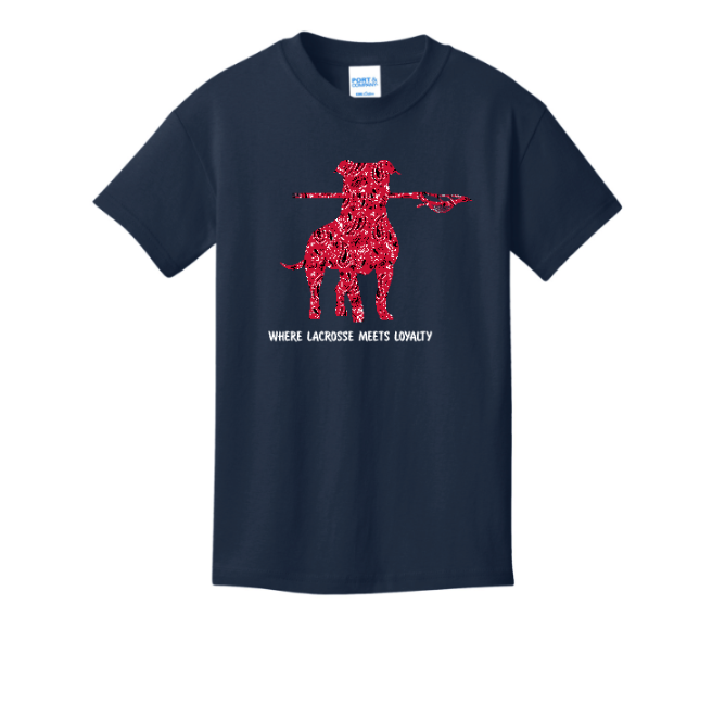 817 Pittie Red Bandana Where Lacrosse Meets Loyalty