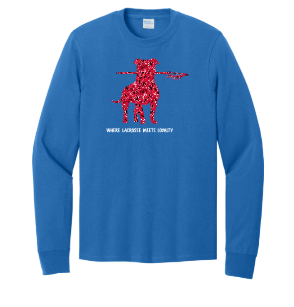 817 Pittie Red Bandana Where Lacrosse Meets Loyalty