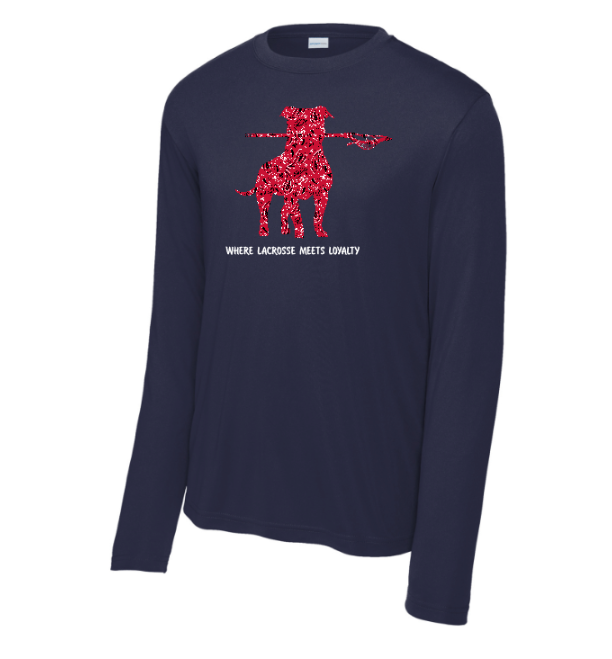 817 Pittie Red Bandana Where Lacrosse Meets Loyalty