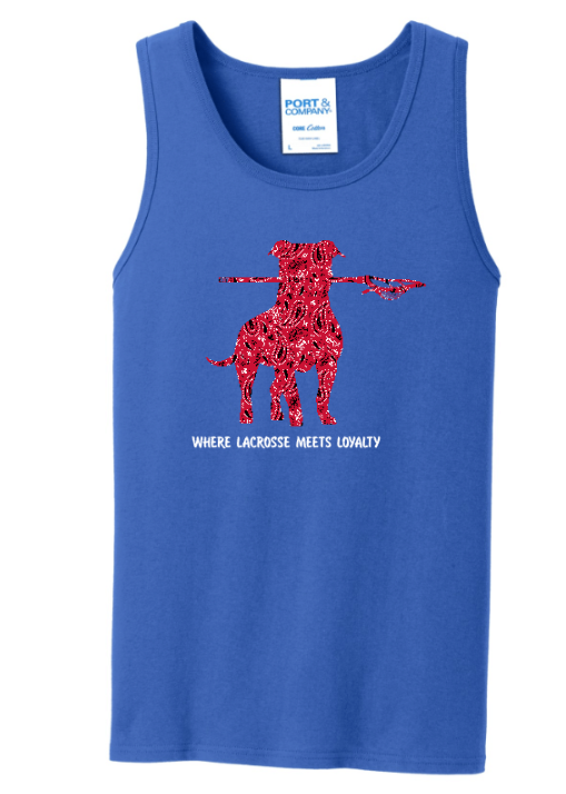 817 Pittie Red Bandana Where Lacrosse Meets Loyalty