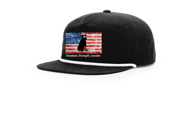 817 Pittie Freedom Strength Loyalty Richardson Umpqua Gramps Cap