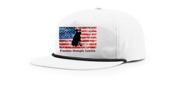 817 Pittie Freedom Strength Loyalty Richardson Umpqua Gramps Cap