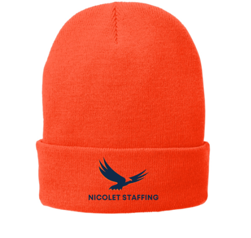 Nicolet Staffing Fleece Lined Beanie