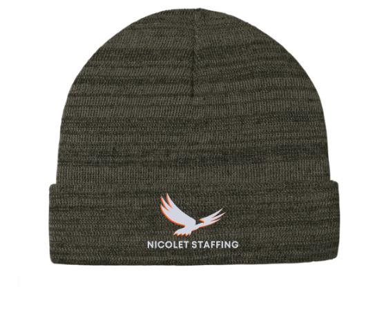 Nicolet Staffing Knit Cuff Beanie
