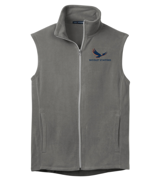 Nicolet Staffing Microfleece Vest