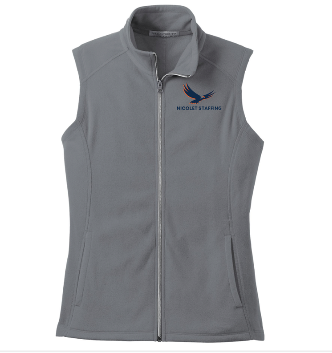 Nicolet Staffing Women's Microfleece Vest