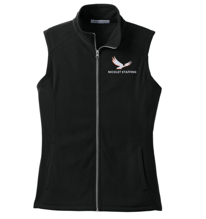 Nicolet Staffing Women's Microfleece Vest