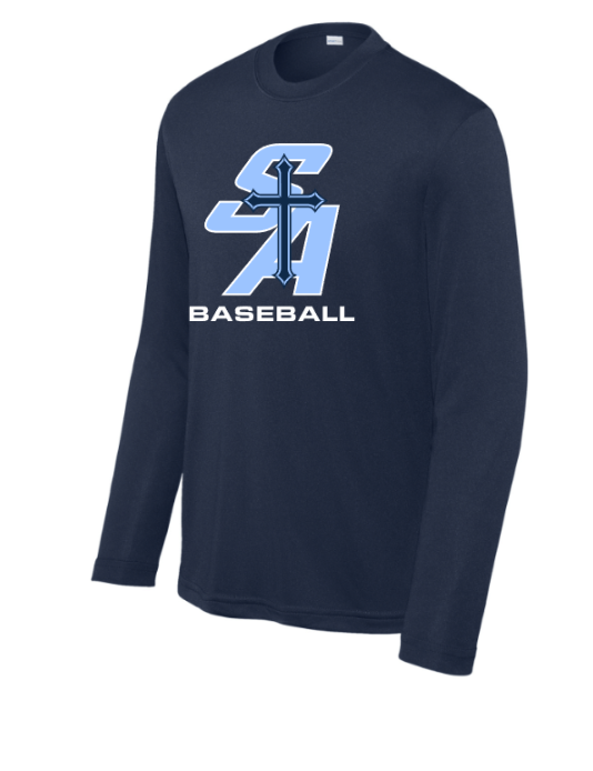 St. A's Baseball Performance Short Sleeve or Long Sleeve