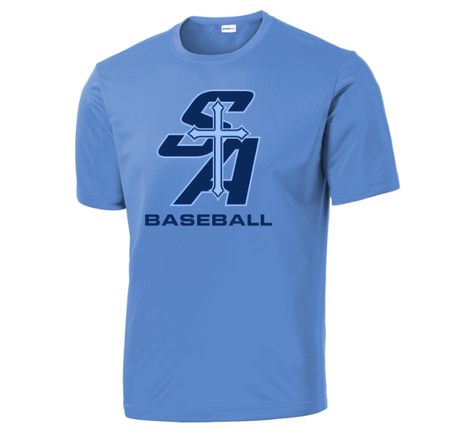 St. A's Baseball Performance Short Sleeve or Long Sleeve