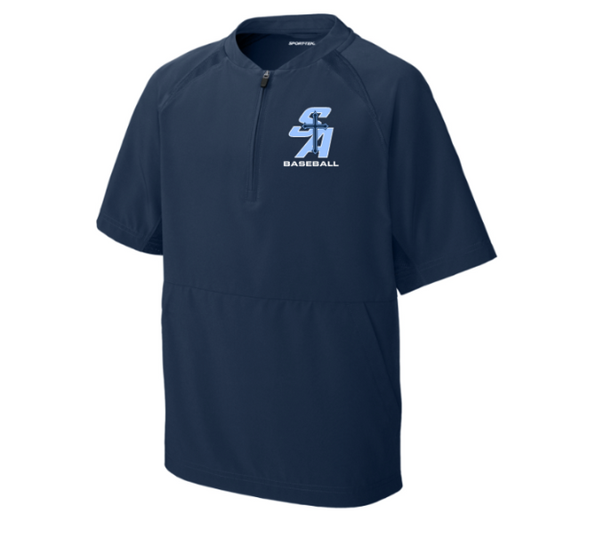 St. A's Baseball Youth Repeat 1/2 Zip Short Sleeve Jacket