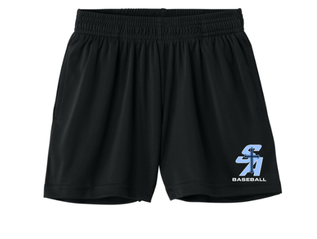 St. A's Baseball Performance Pocket Shorts
