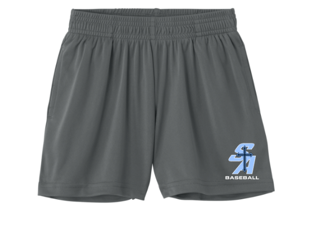 St. A's Baseball Performance Pocket Shorts