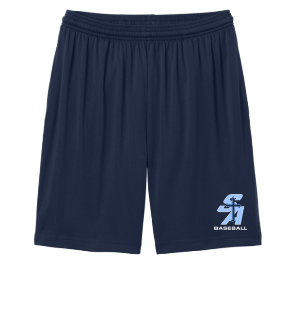 St. A's Baseball Performance Pocket Shorts