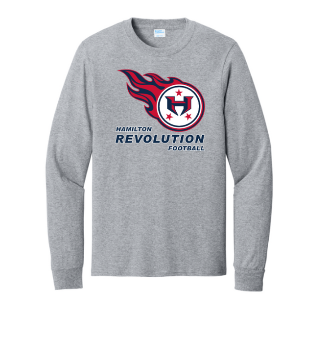 Hamilton Revolution Football Cotton Short Sleeve or Long Sleeve