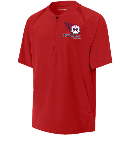 Hamilton Revolution Football Repeat 1/2 Zip Short Sleeve Jacket