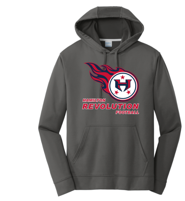 Hamilton Revolution Football Performance Fleece Hoodie