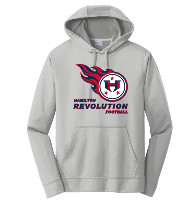 Hamilton Revolution Football Performance Fleece Hoodie