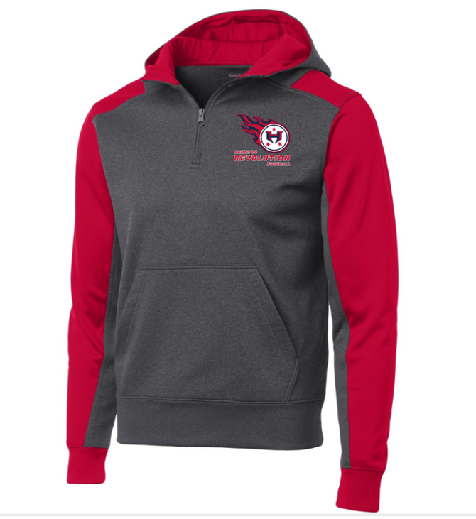 Hamilton Revolution Football Performance 1/4 Zip Hoodie