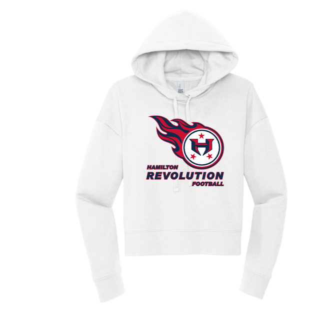 Hamilton Revolution Football Ladies Fleece Hoodie