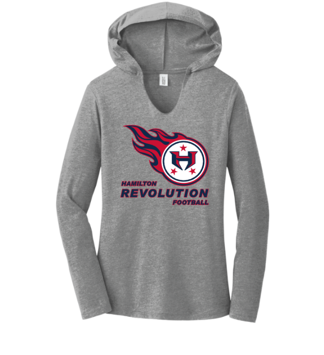 Hamilton Revolution Ladies Perfect Long Sleeve with Hood