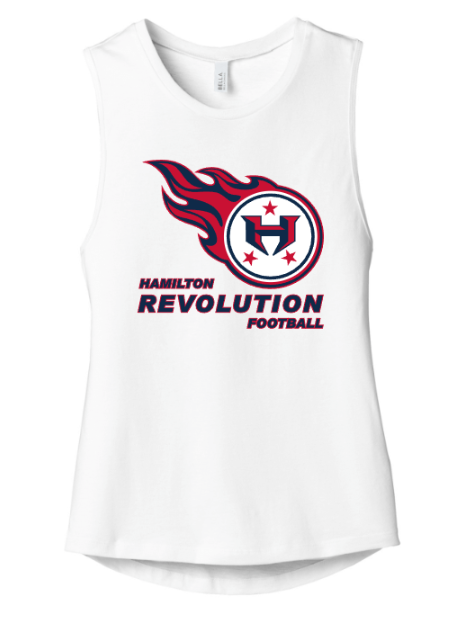 Hamilton Revolution Football Women's Jersey Muscle Tank