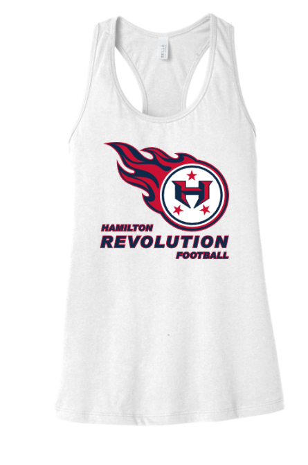 Hamilton Revolution Football Women's Racerback Tank