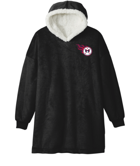 Hamilton Revolution Football Mountain Lodge Wearable Blanket