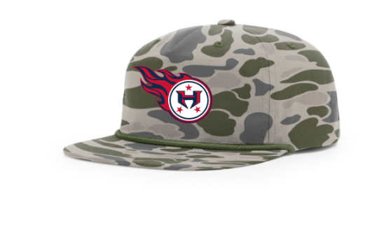 Hamilton Revolution Football Printed Umpqua Gramps Cap-Printed Logo