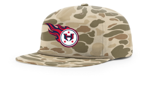 Hamilton Revolution Football Printed Umpqua Gramps Cap-Printed Logo