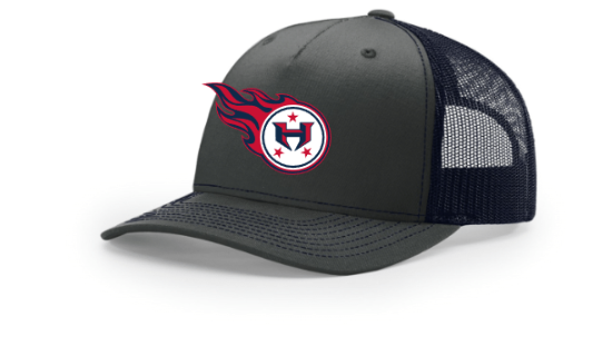 Hamilton Revolution Football Richardson Five-Panel Trucker-Printed Logo