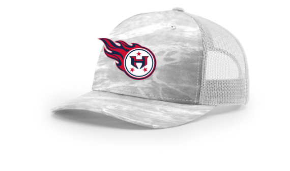 Hamilton Revolution Football Richardson Printed Five-Panel Trucker-Printed Logo
