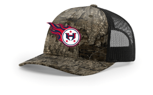Hamilton Revolution Football Richardson Printed Five-Panel Trucker-Printed Logo