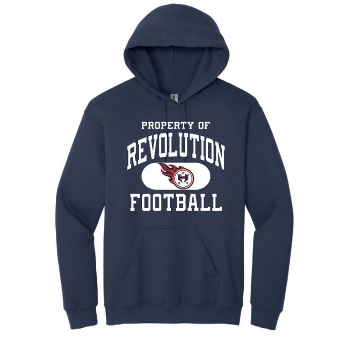 Hamilton Revolution Football Property Hoodie or Crewneck