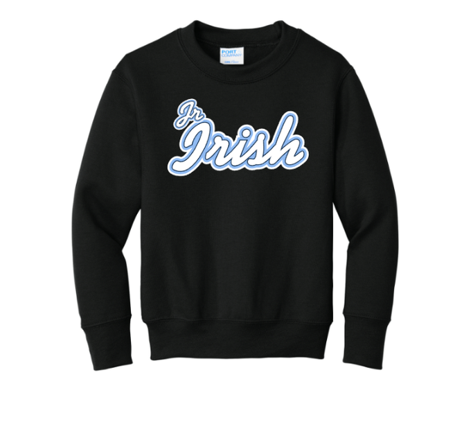 Jr. Irish Football Classic Hoodie or Crewneck