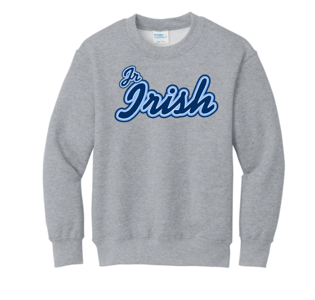Jr. Irish Football Classic Hoodie or Crewneck