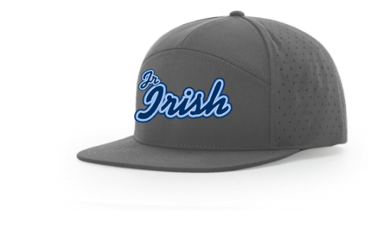 Jr. Irish Football Richardson Cannon 7-Panel Flatbill-Printed Logo