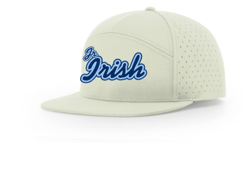 Jr. Irish Football Richardson Cannon 7-Panel Flatbill-Printed Logo