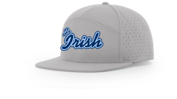 Jr. Irish Football Richardson Cannon 7-Panel Flatbill-Printed Logo