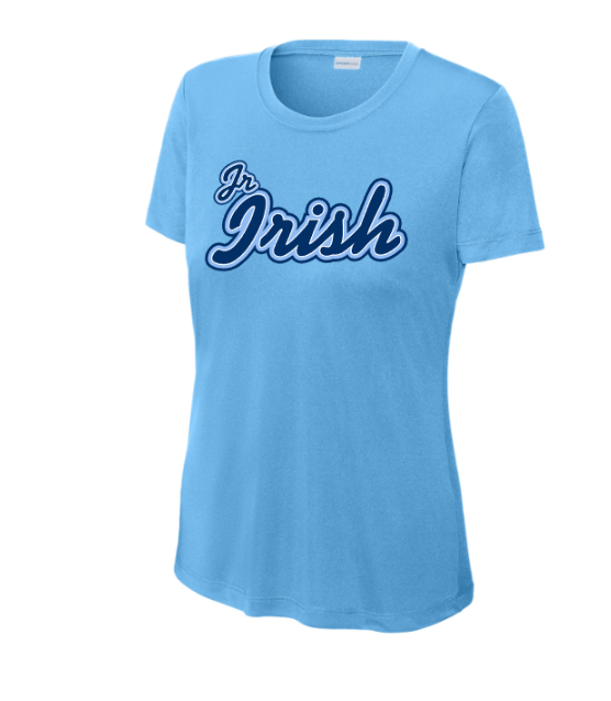 Jr. Irish Football Ladies Performance Short Sleeve