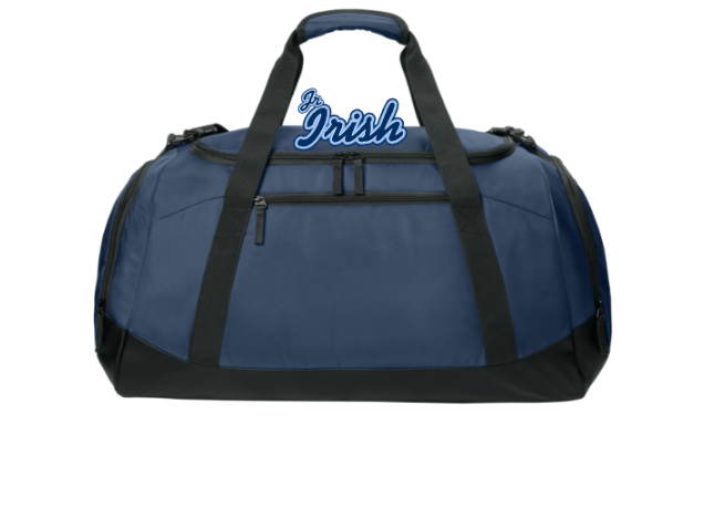 Jr. Irish Football Large Rec Duffel Bag