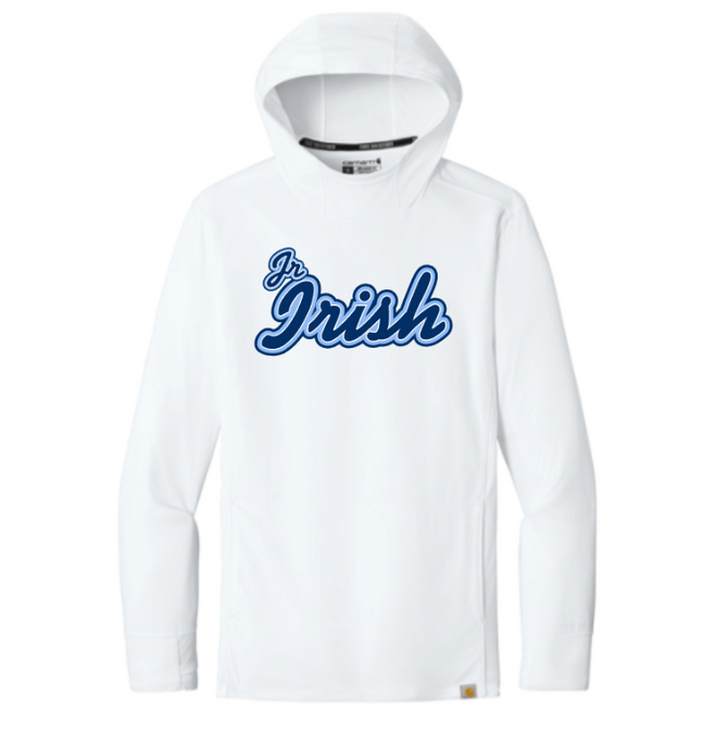 Jr. Irish Football Carhartt Force® Sun Defender™ Long Sleeve Hooded T-Shirt