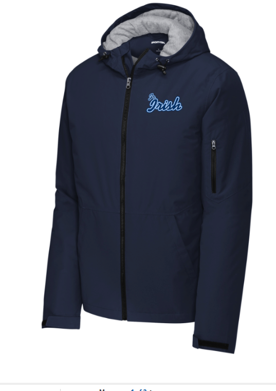 Jr. Irish Football Waterproof Insulated Jacket