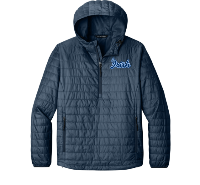 Jr. Irish Football Packable Puffy Anorak