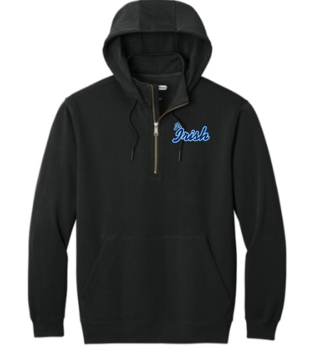 Jr. Irish Football CornerStone® Tough Fleece 1/4-Zip Hoodie