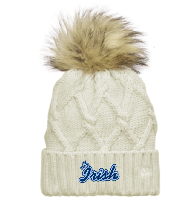 Jr. Irish Football New Era Faux Fur Beanie