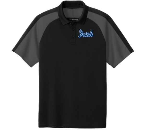 Jr. Irish Football Performance Pique Colorblock Polo