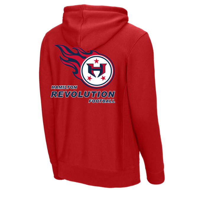 Hamilton Revolution Football Super Heavyweight Pullover Hooded Sweatshirt