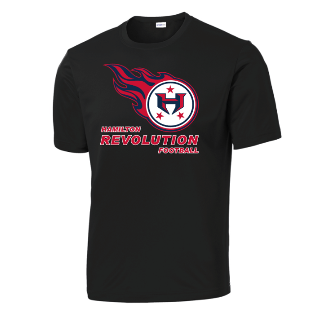 Hamilton Revolution Football Hoodie/Tee/Hat Package