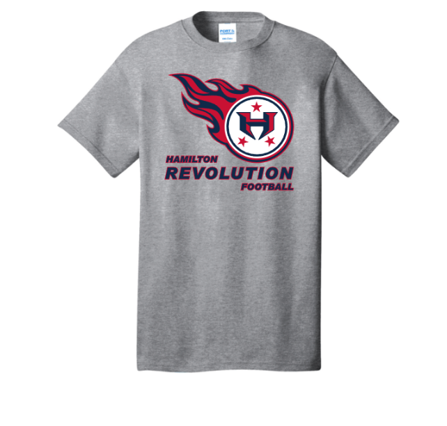 Hamilton Revolution Football Cotton Tee and Shorts Package