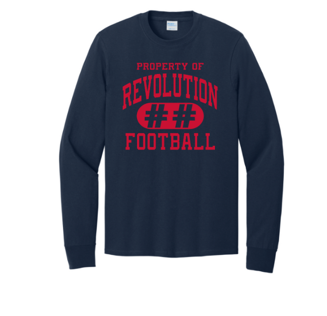 Hamilton Revolution Football Property of with Number Included
